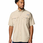 Camisa Manga Corta Hombre PFG Bahama™ II Beige