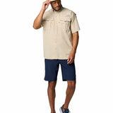 Camisa Manga Corta Hombre PFG Bahama™ II Beige