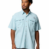 Camisa Manga Corta Hombre PFG Bahama™ II Celeste