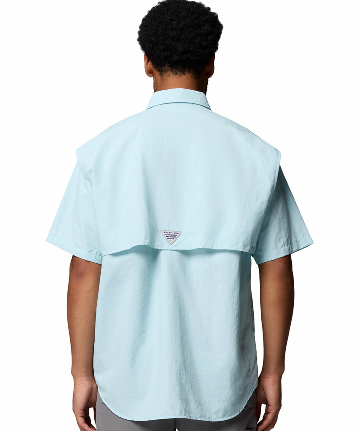 Camisa Manga Corta Hombre PFG Bahama™ II Celeste