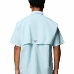 Camisa Manga Corta Hombre PFG Bahama™ II Celeste