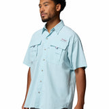 Camisa Manga Corta Hombre PFG Bahama™ II Celeste