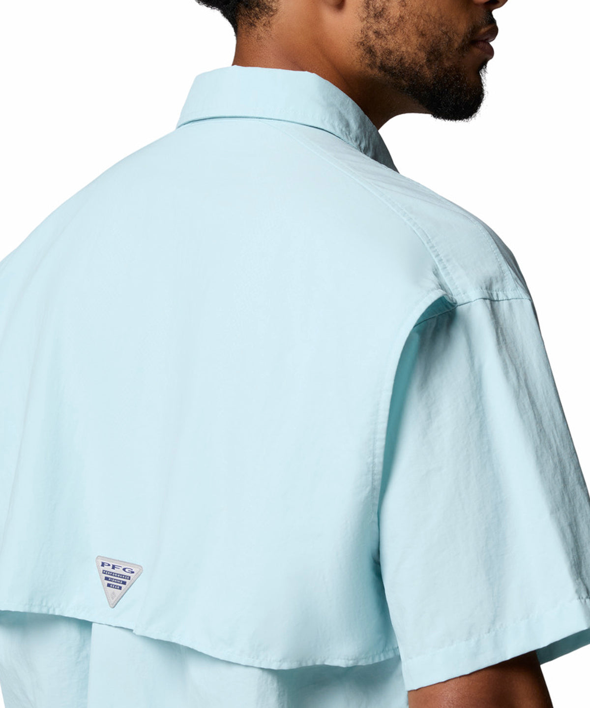Camisa Manga Corta Hombre PFG Bahama™ II Celeste