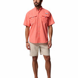 Camisa Manga Corta Hombre PFG Bahama™ II Rosado