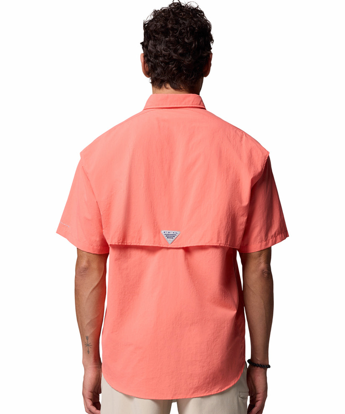 Camisa Manga Corta Hombre PFG Bahama™ II Rosado