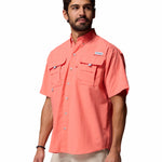 Camisa Manga Corta Hombre PFG Bahama™ II Rosado