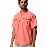Camisa Manga Corta Hombre PFG Bahama™ II Rosado