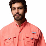 Camisa Manga Corta Hombre PFG Bahama™ II Rosado