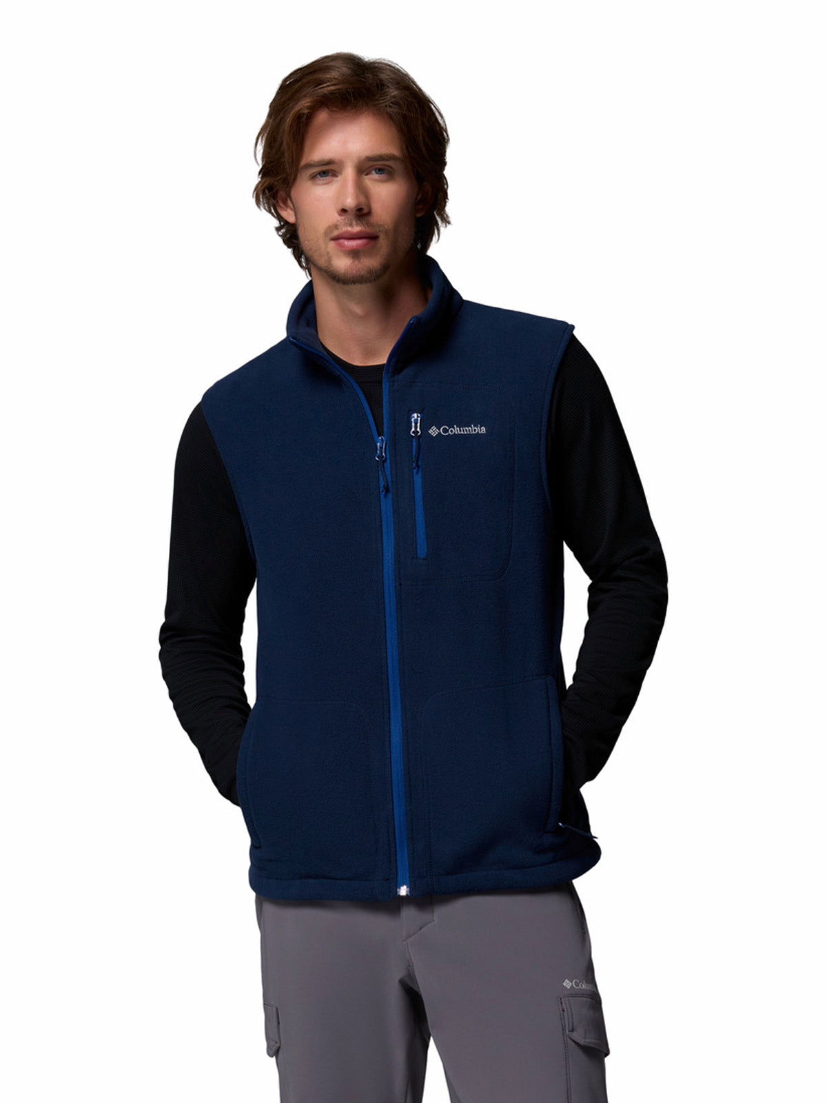 Chaleco Polar Hombre Fast Trek™ Azul