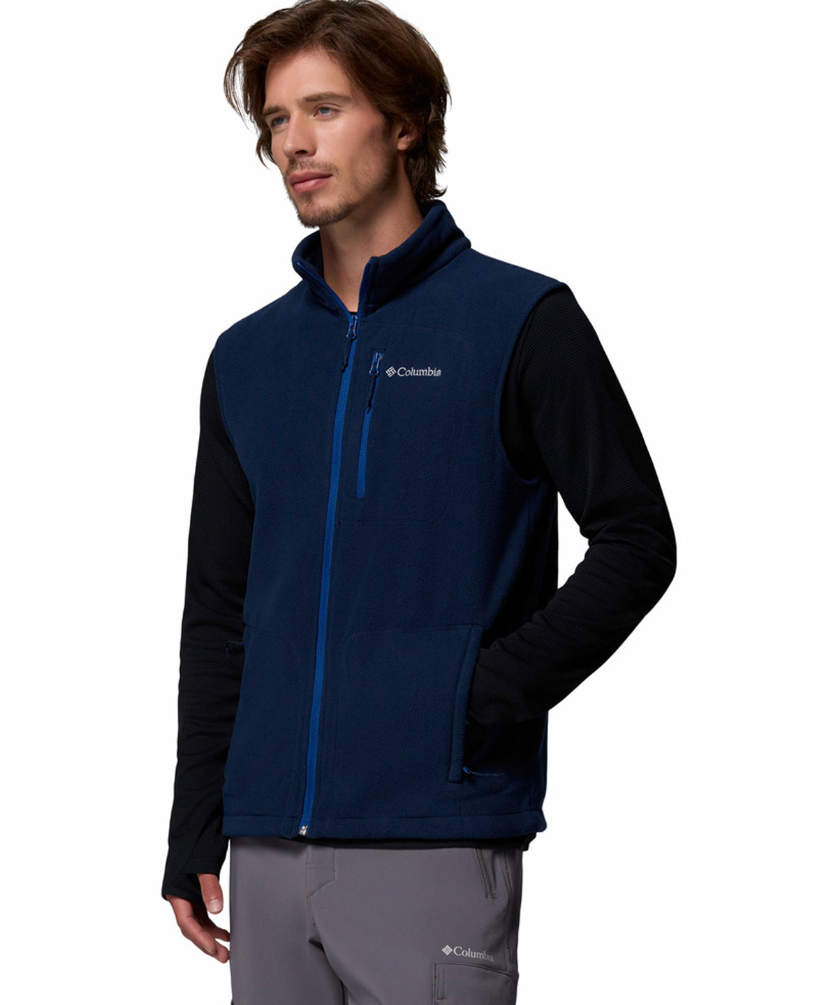 Chaleco Polar Hombre Fast Trek™ Azul