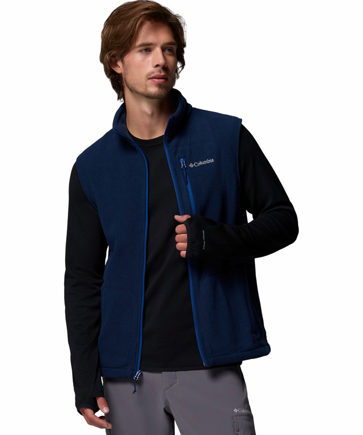Chaleco Polar Hombre Fast Trek™ Azul
