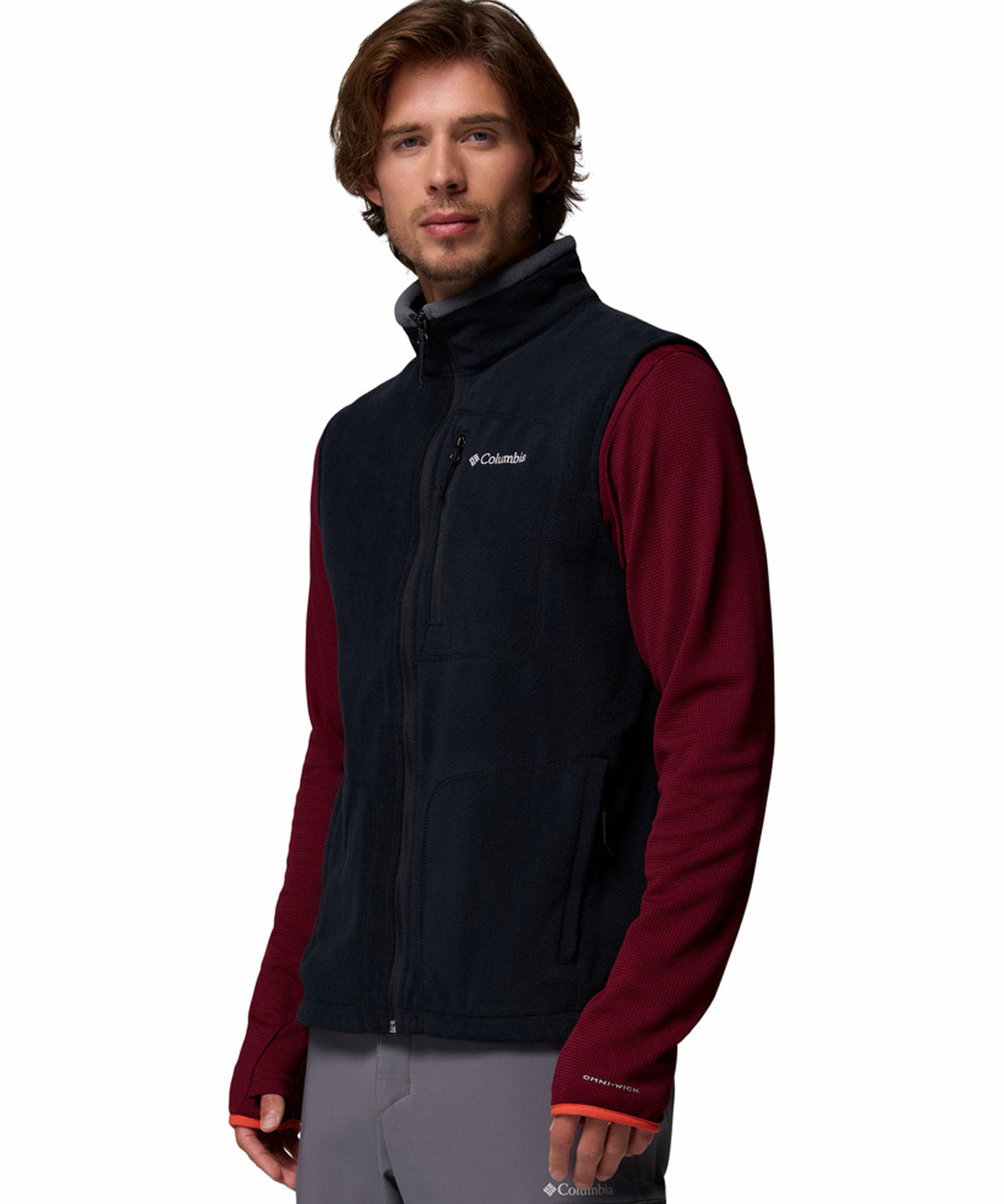 Chaleco Polar Hombre Fast Trek™ Negro