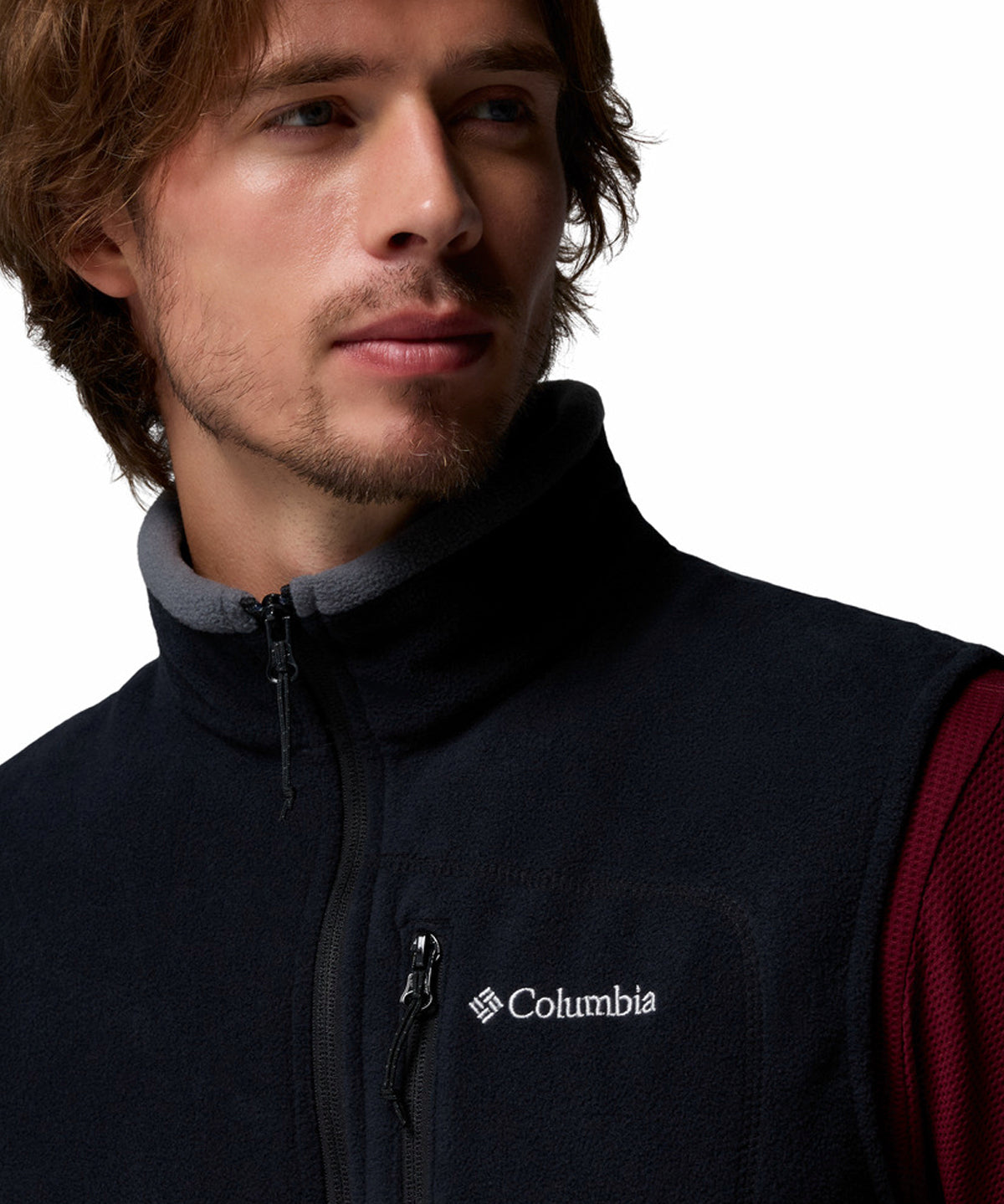 Chaleco Polar Hombre Fast Trek™ Negro