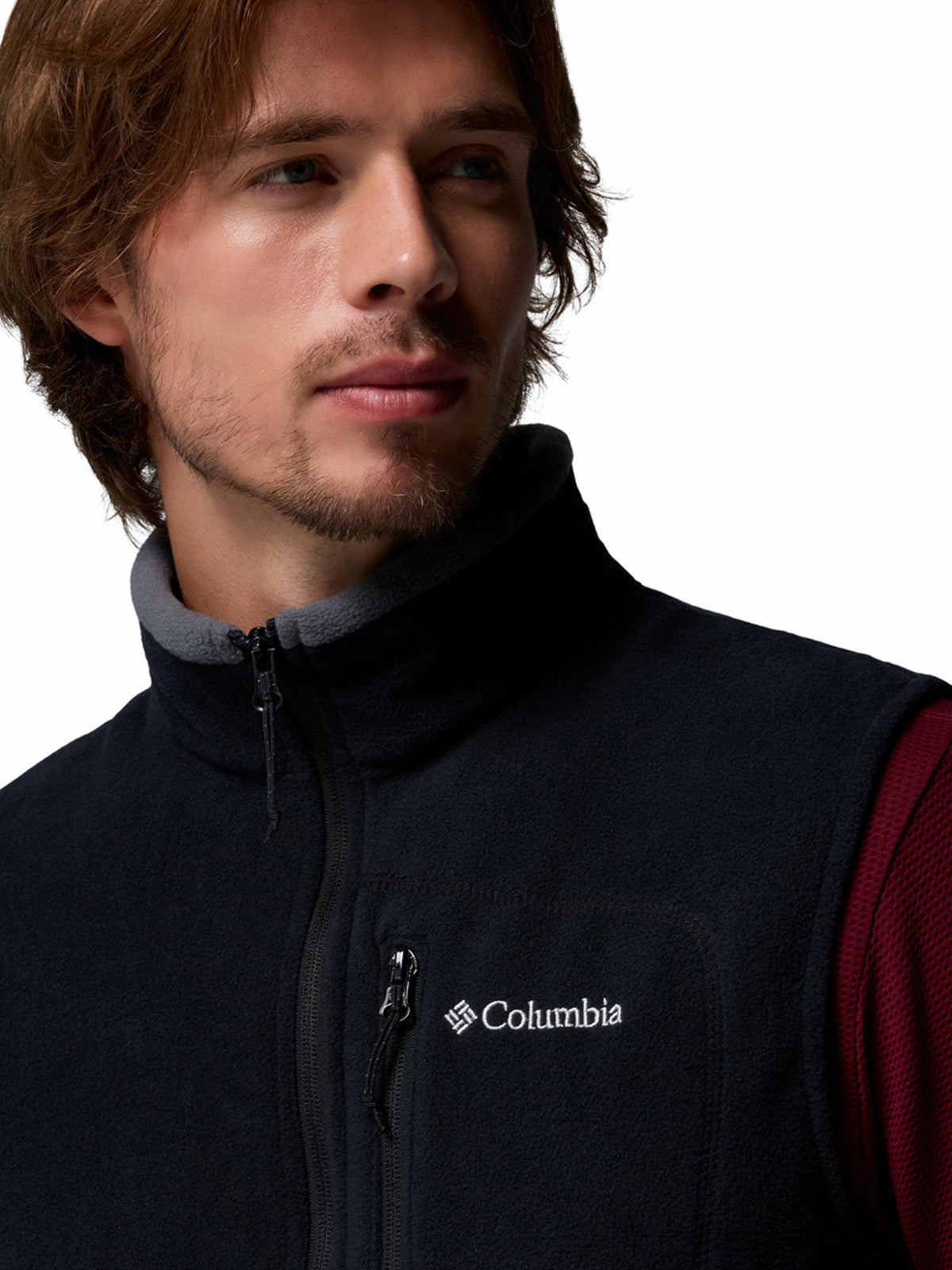 Chaleco Polar Hombre Fast Trek™ Negro