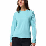 Polo Manga Larga Mujer PFG Tidal Tee™ II