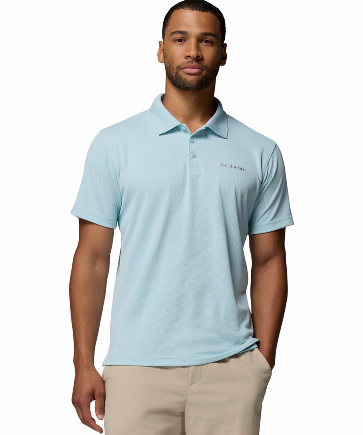 Polo Pique Hombre Utilizer™ Celeste