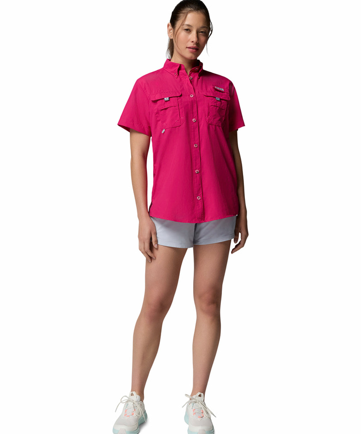 Blusa Manga Corta Mujer PFG Bahama™ II Rosado