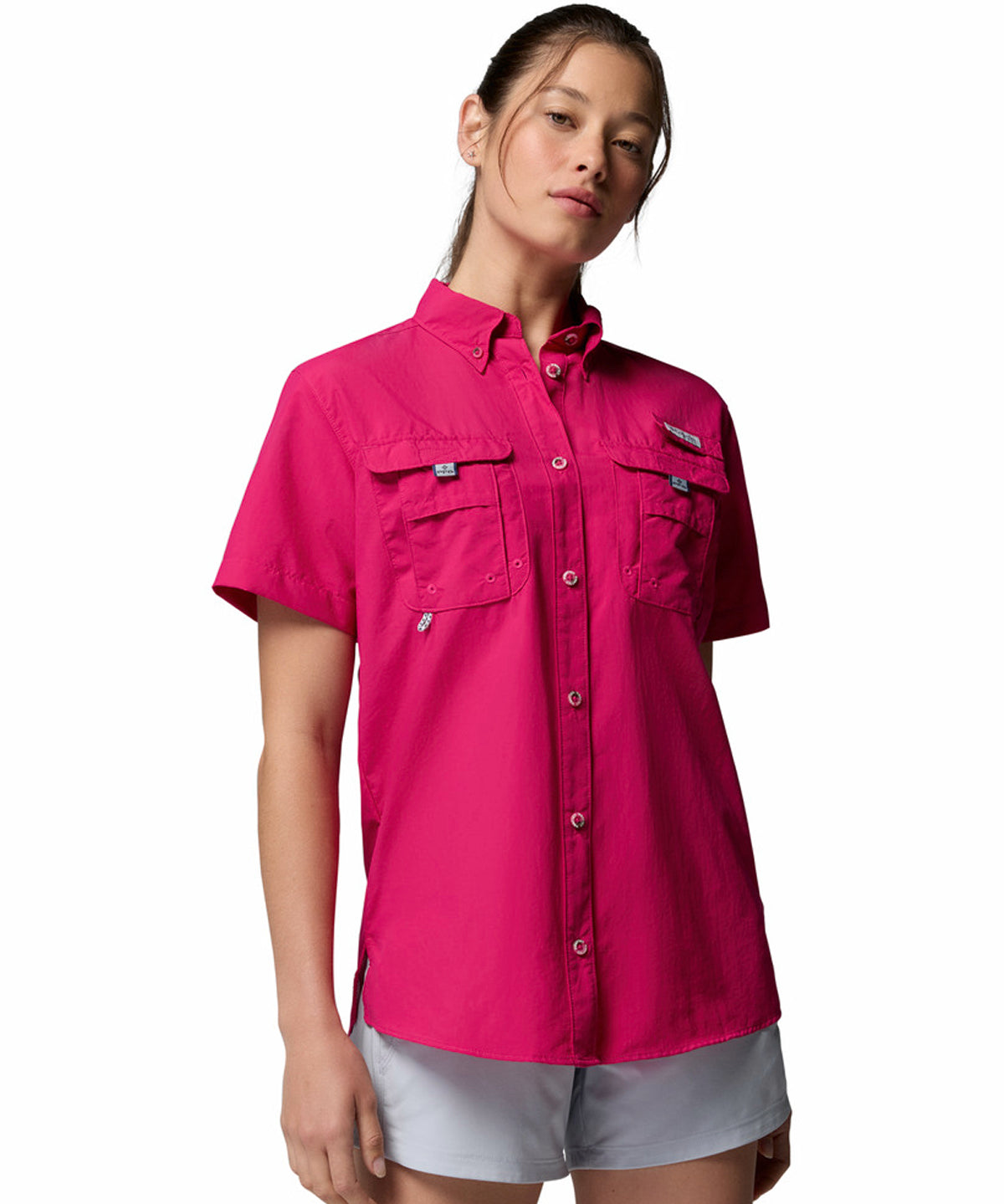 Blusa Manga Corta Mujer PFG Bahama™ II Rosado