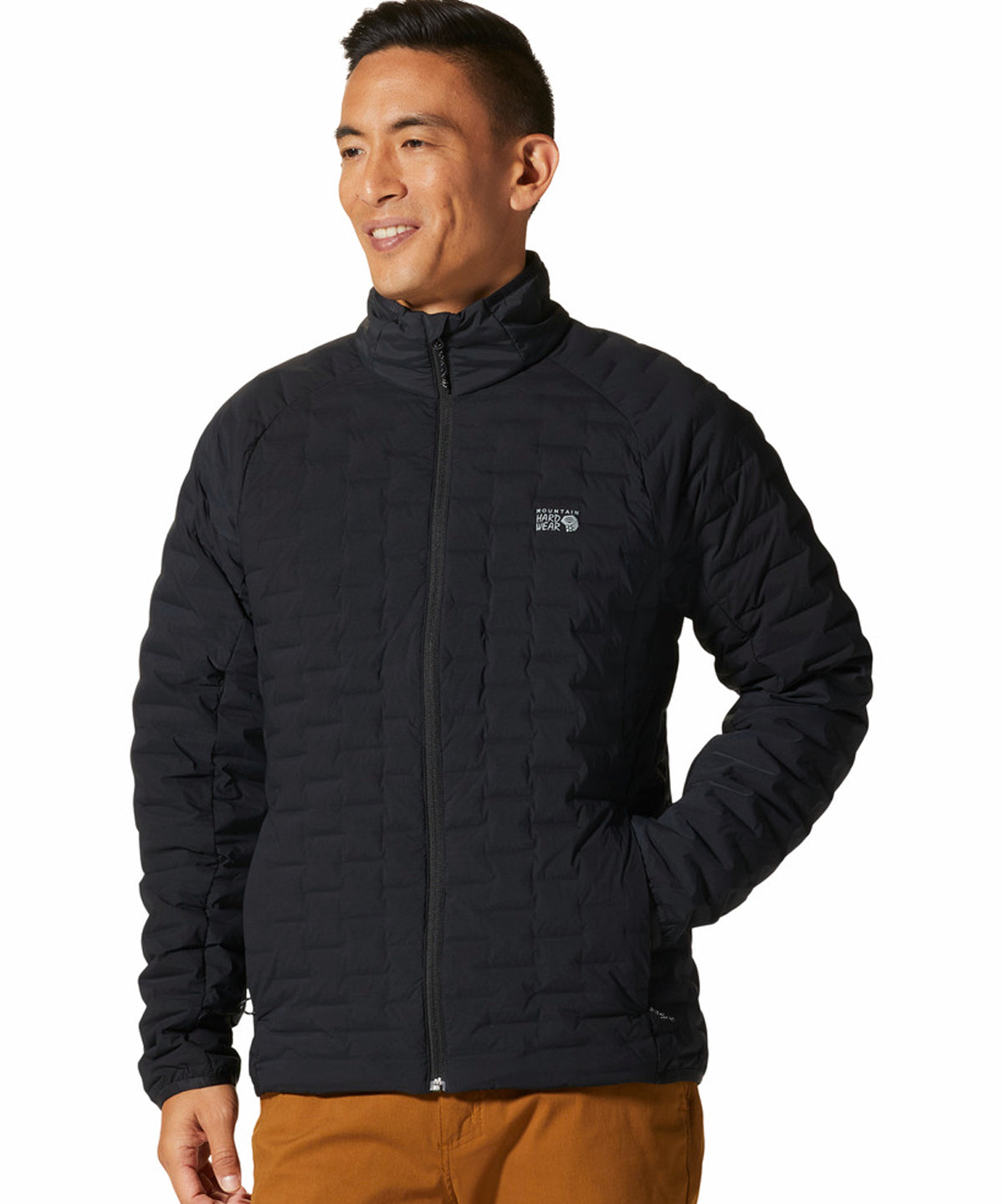 Casaca de Plumas Hombre Stretchdown™ Negro