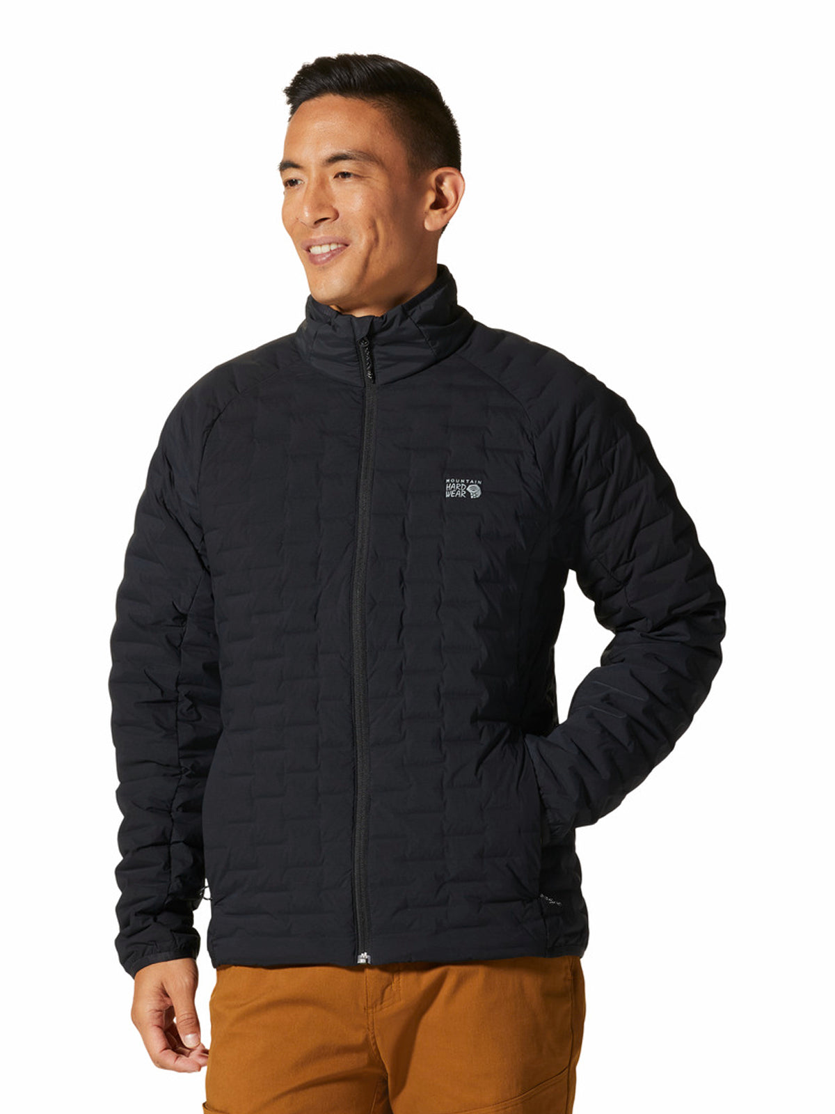 Casaca de Plumas Hombre Stretchdown™ Negro