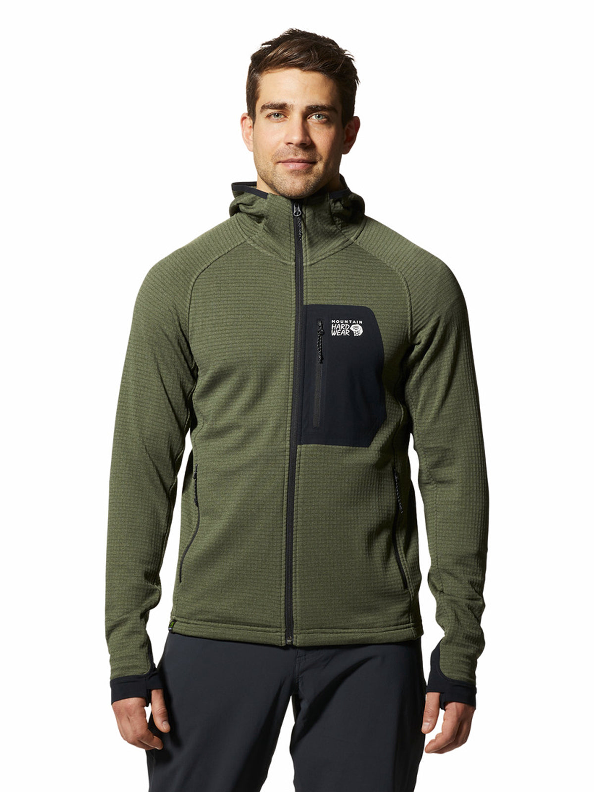 Polar Hombre Polartec® Power Grid™ Verde