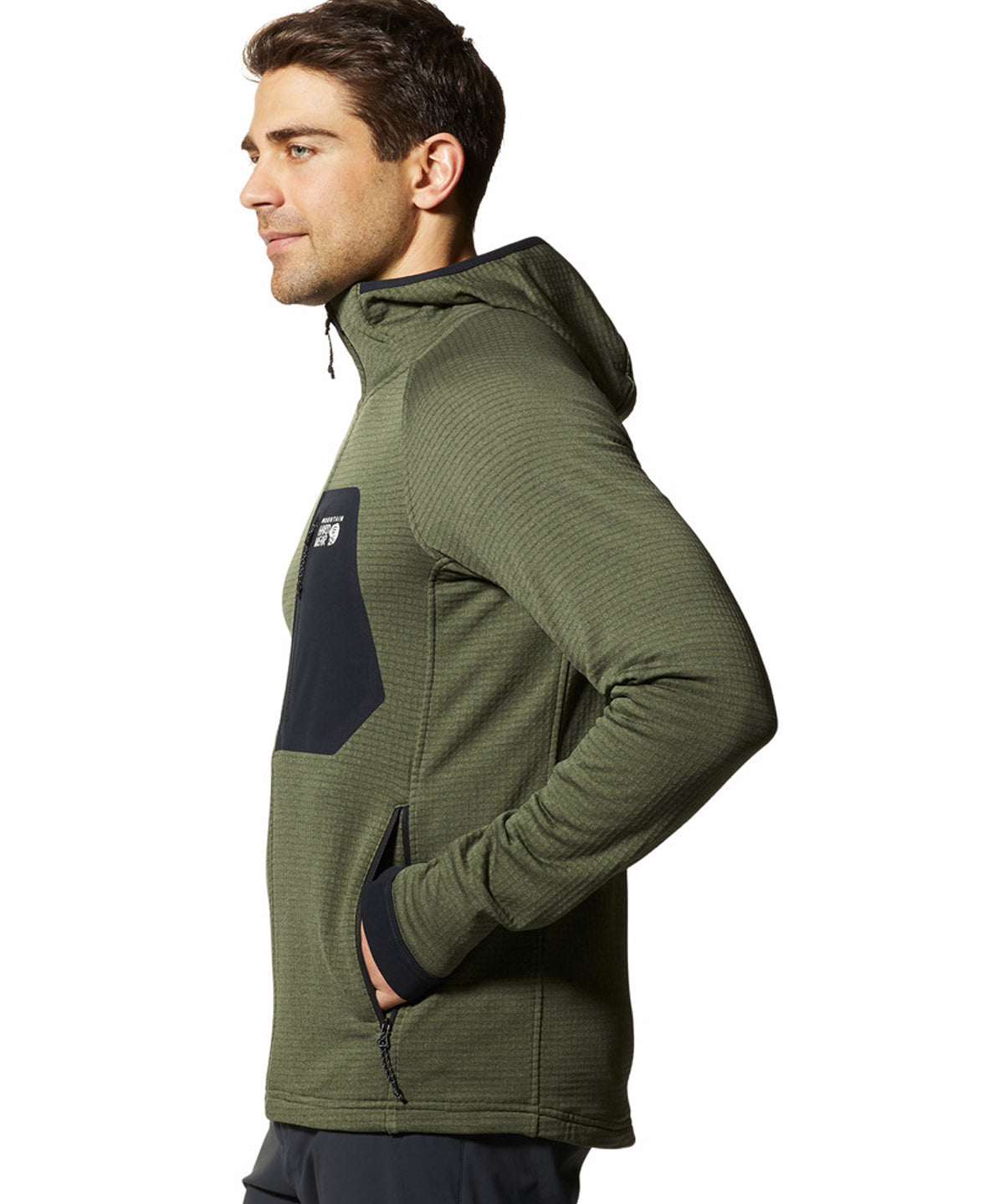 Polar Hombre Polartec® Power Grid™ Verde