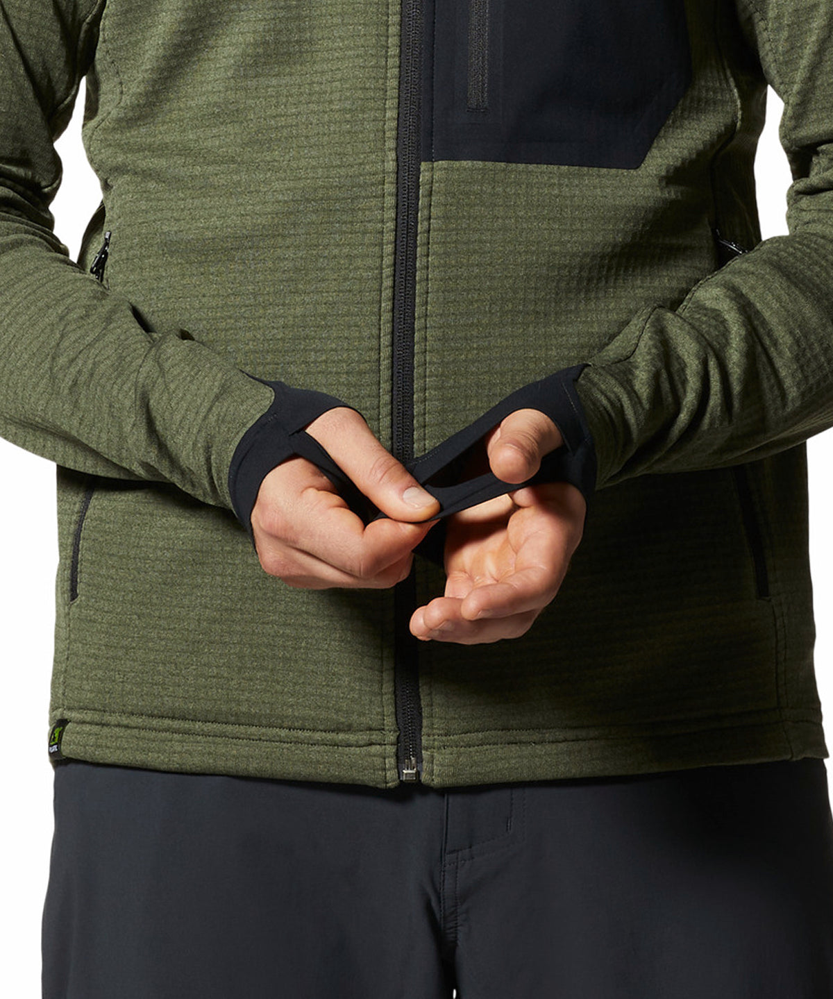 Polar Hombre Polartec® Power Grid™ Verde