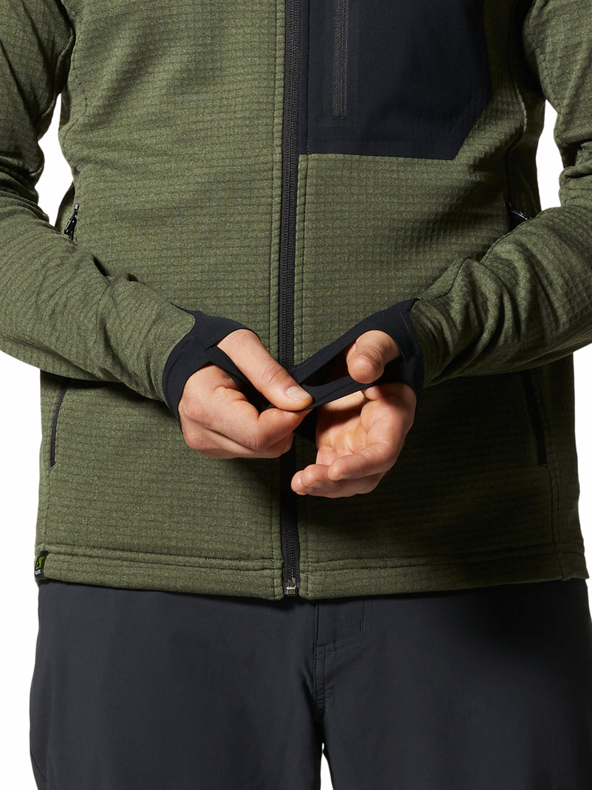 Polar Hombre Polartec® Power Grid™ Verde