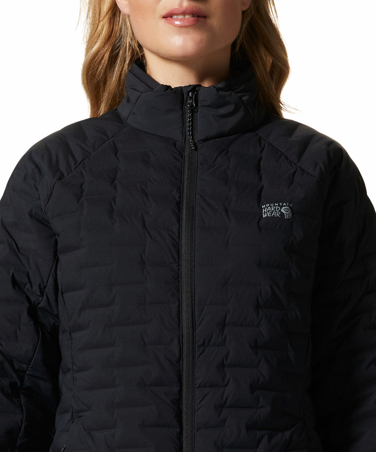 Casaca de Plumas Mujer Stretchdown™ Negro