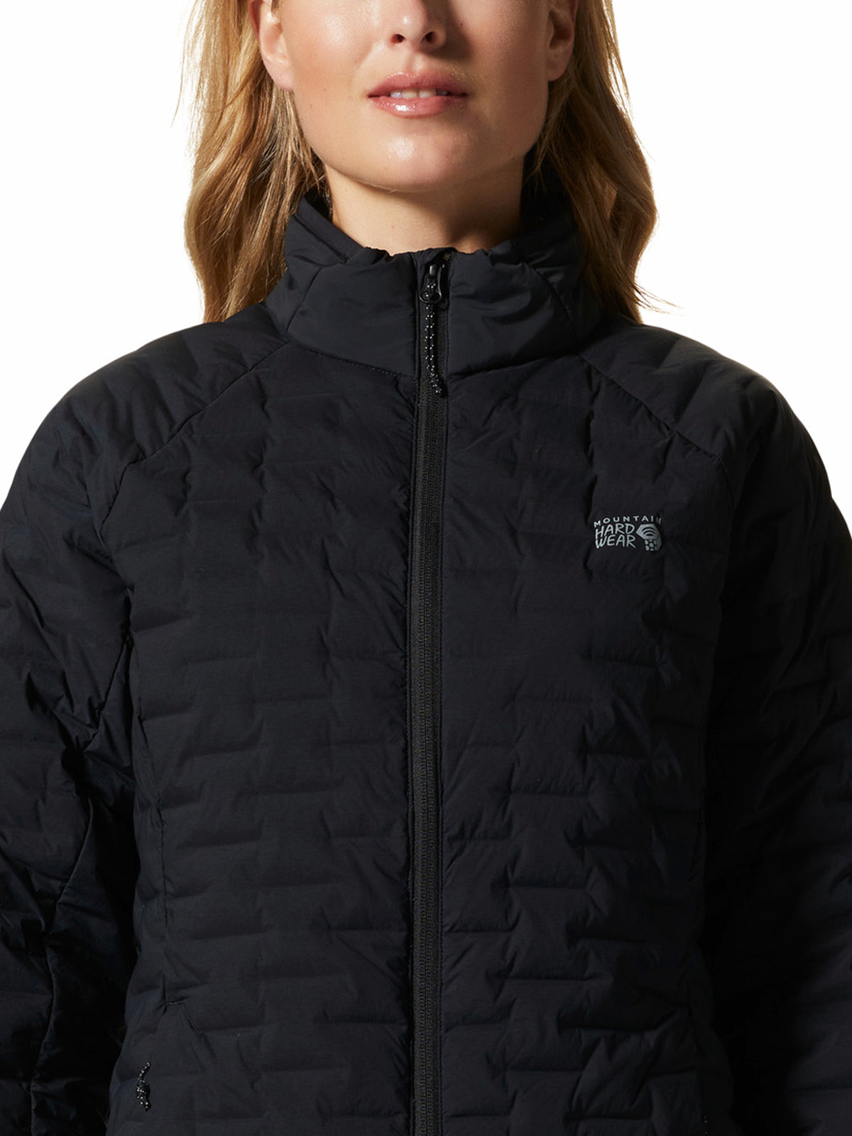 Casaca de Plumas Mujer Stretchdown™ Negro