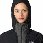 Cortavientos Mujer Kor AirShell™ Negro