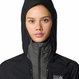 Cortavientos Mujer Kor AirShell™ Negro