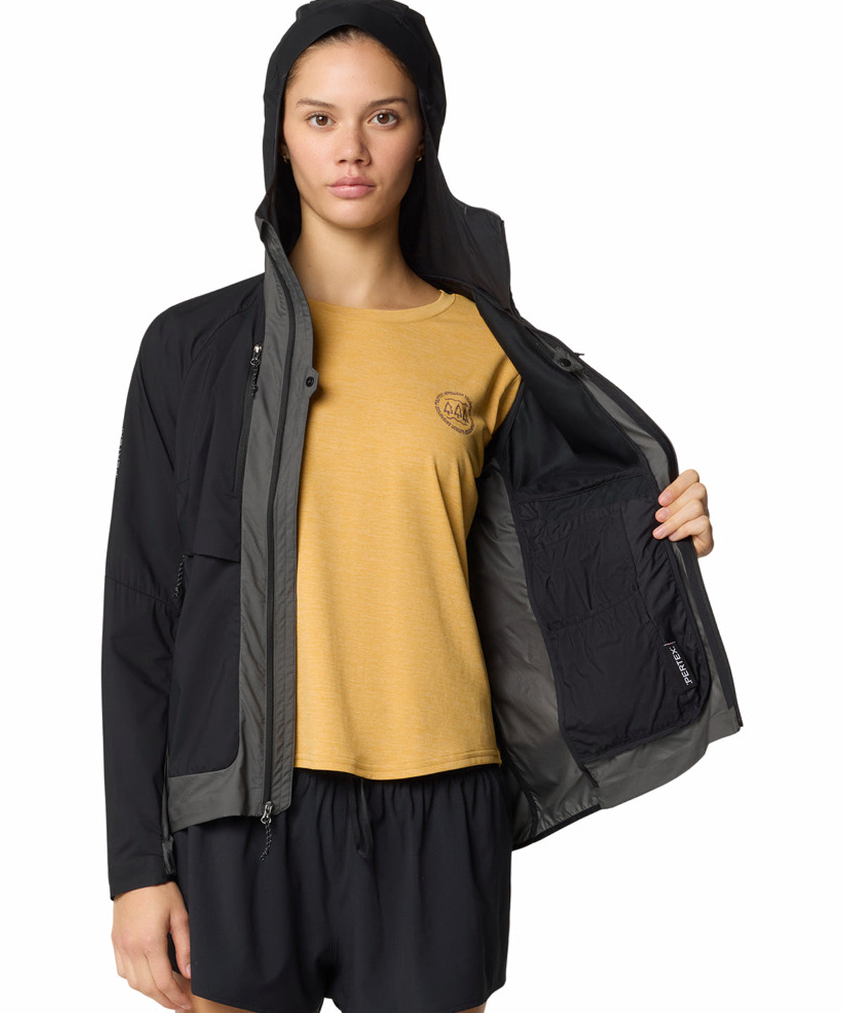 Cortavientos Mujer Kor AirShell™ Negro