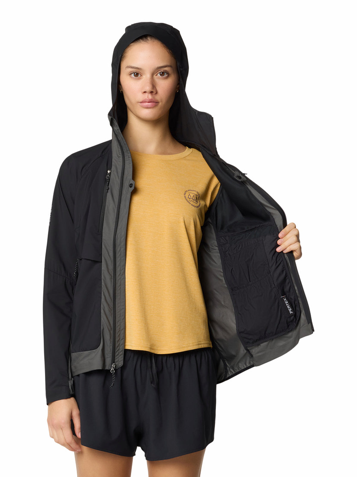 Cortavientos Mujer Kor AirShell™ Negro
