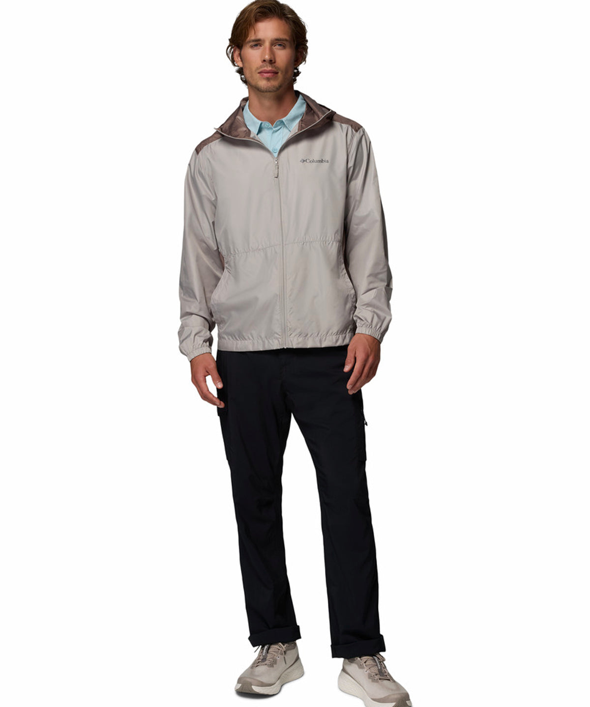 Cortavientos Hombre Discovery Loop™ Gris