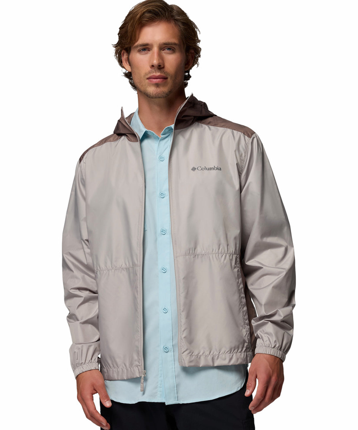 Cortavientos Hombre Discovery Loop™ Gris