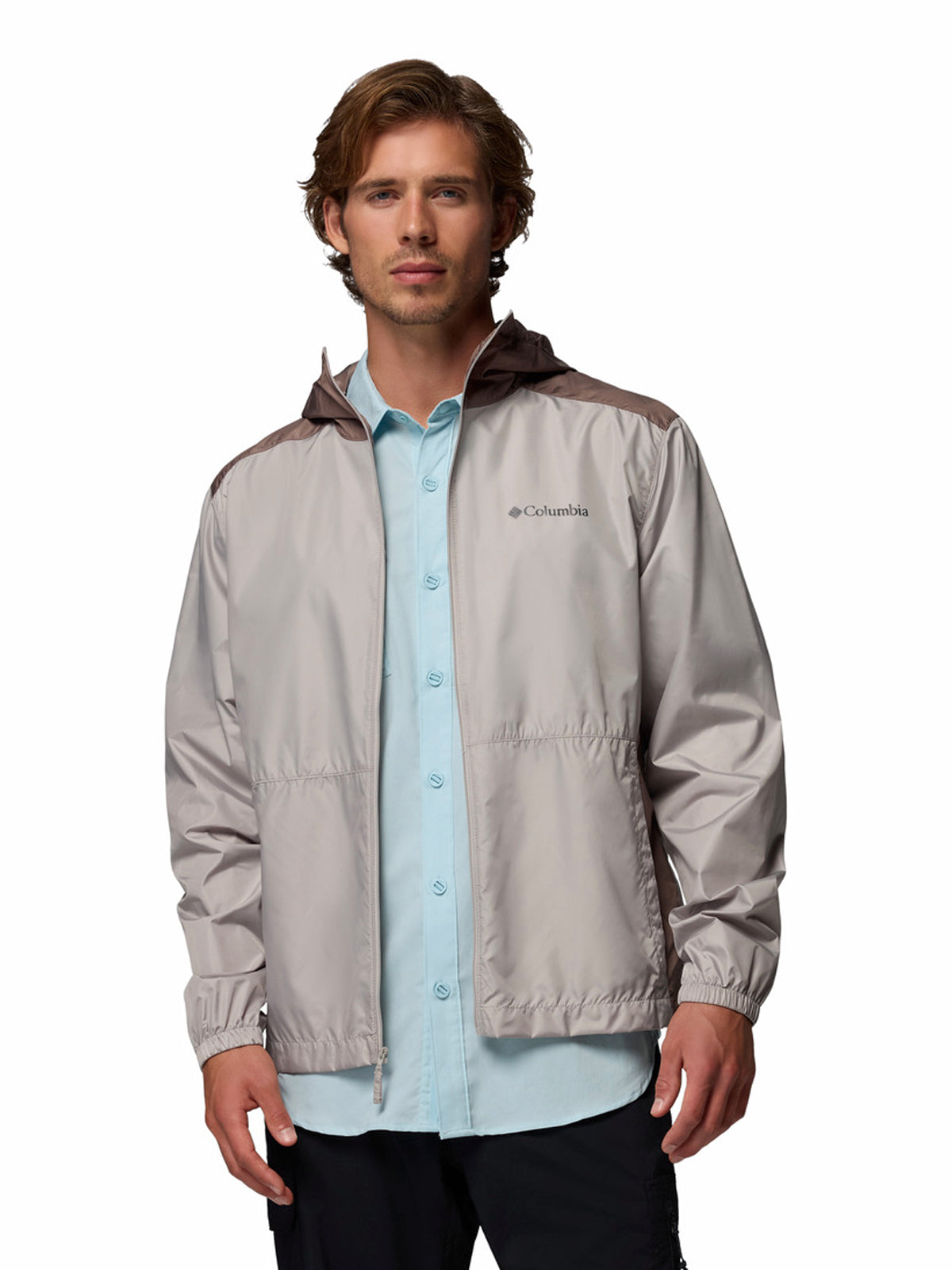 Cortavientos Hombre Discovery Loop™ Gris