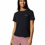 Polo Manga Corta Mujer Sun Trek™ II Negro