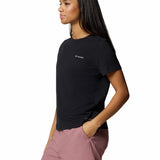 Polo Manga Corta Mujer Sun Trek™ II Negro