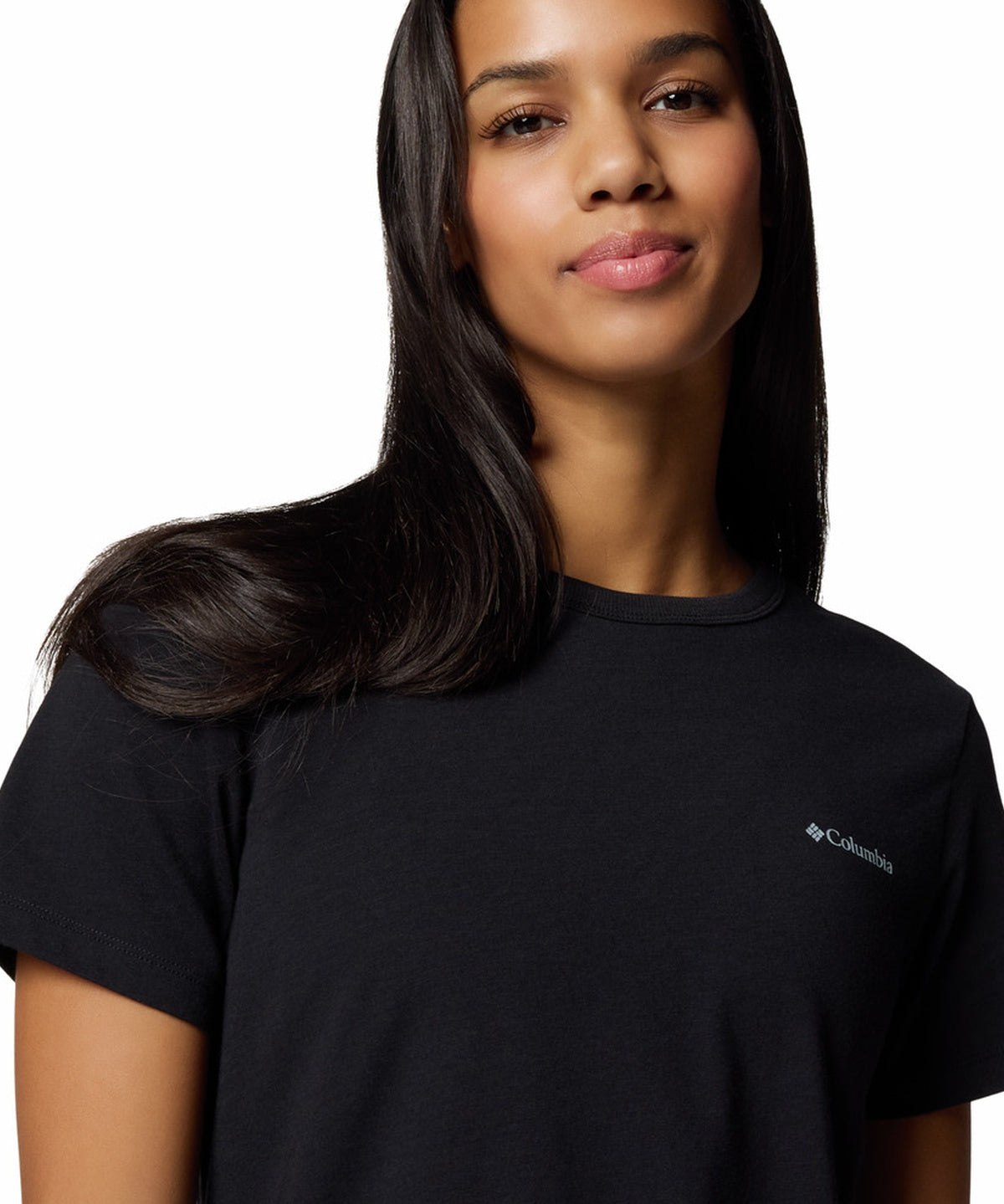 Polo Manga Corta Mujer Sun Trek™ II Negro