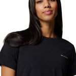 Polo Manga Corta Mujer Sun Trek™ II Negro