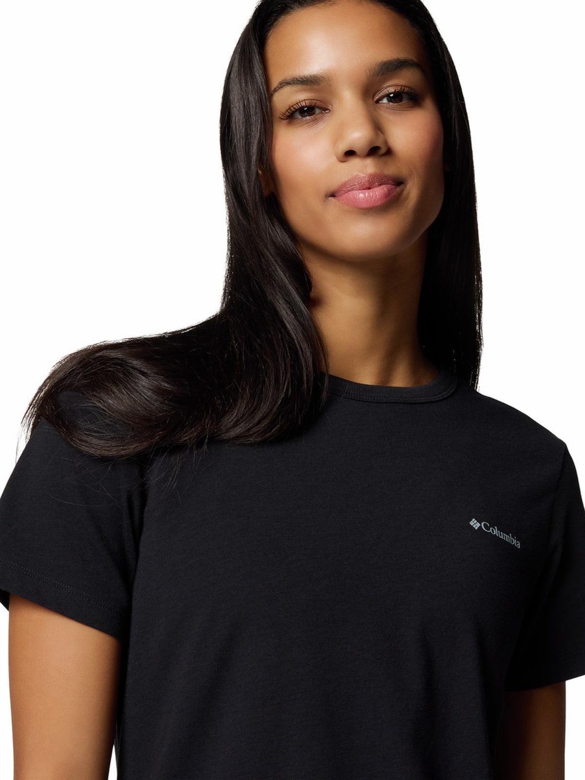 Polo Manga Corta Mujer Sun Trek™ II Negro