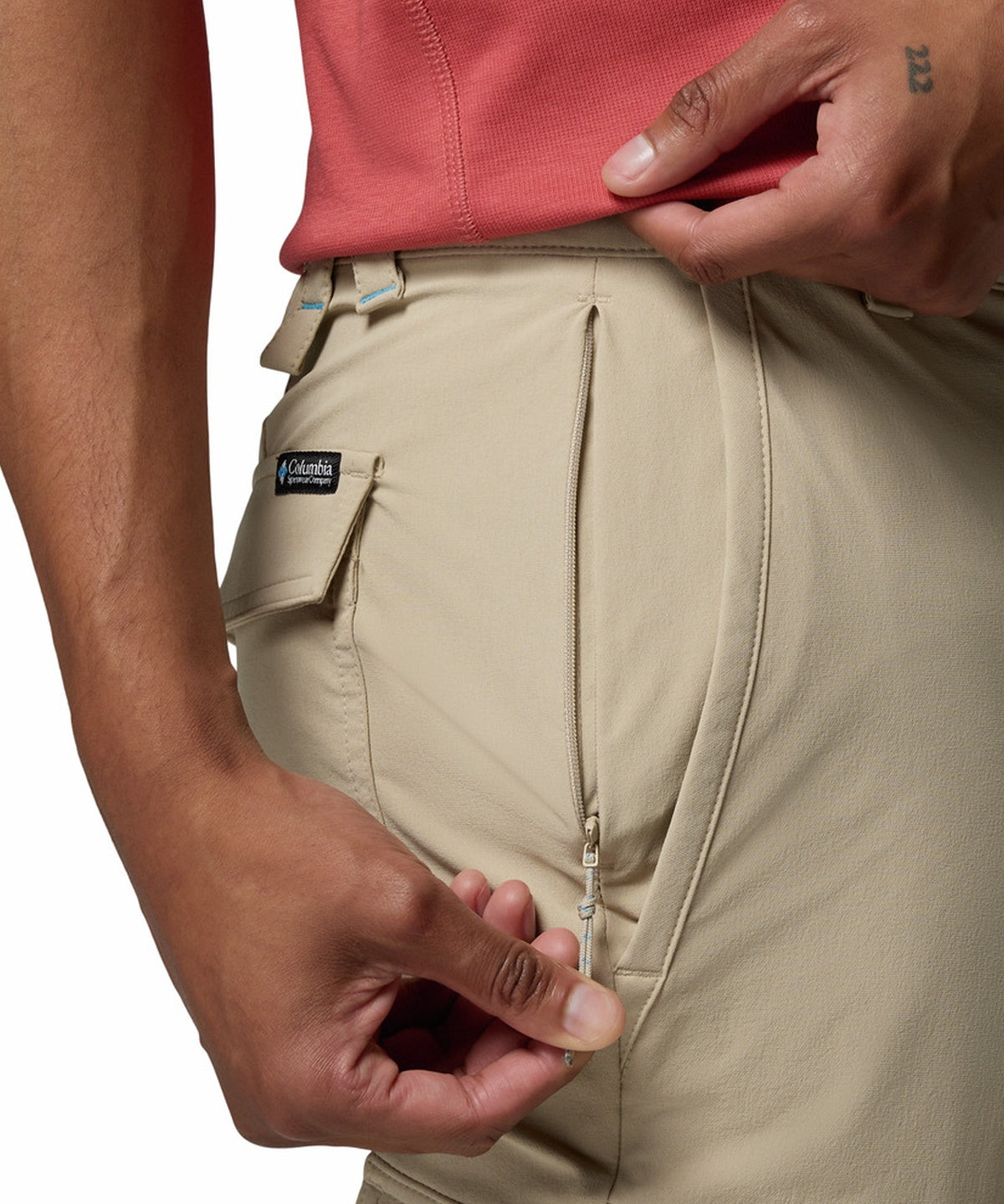 Pantalón Hombre ROC™ Tech Cargo Beige
