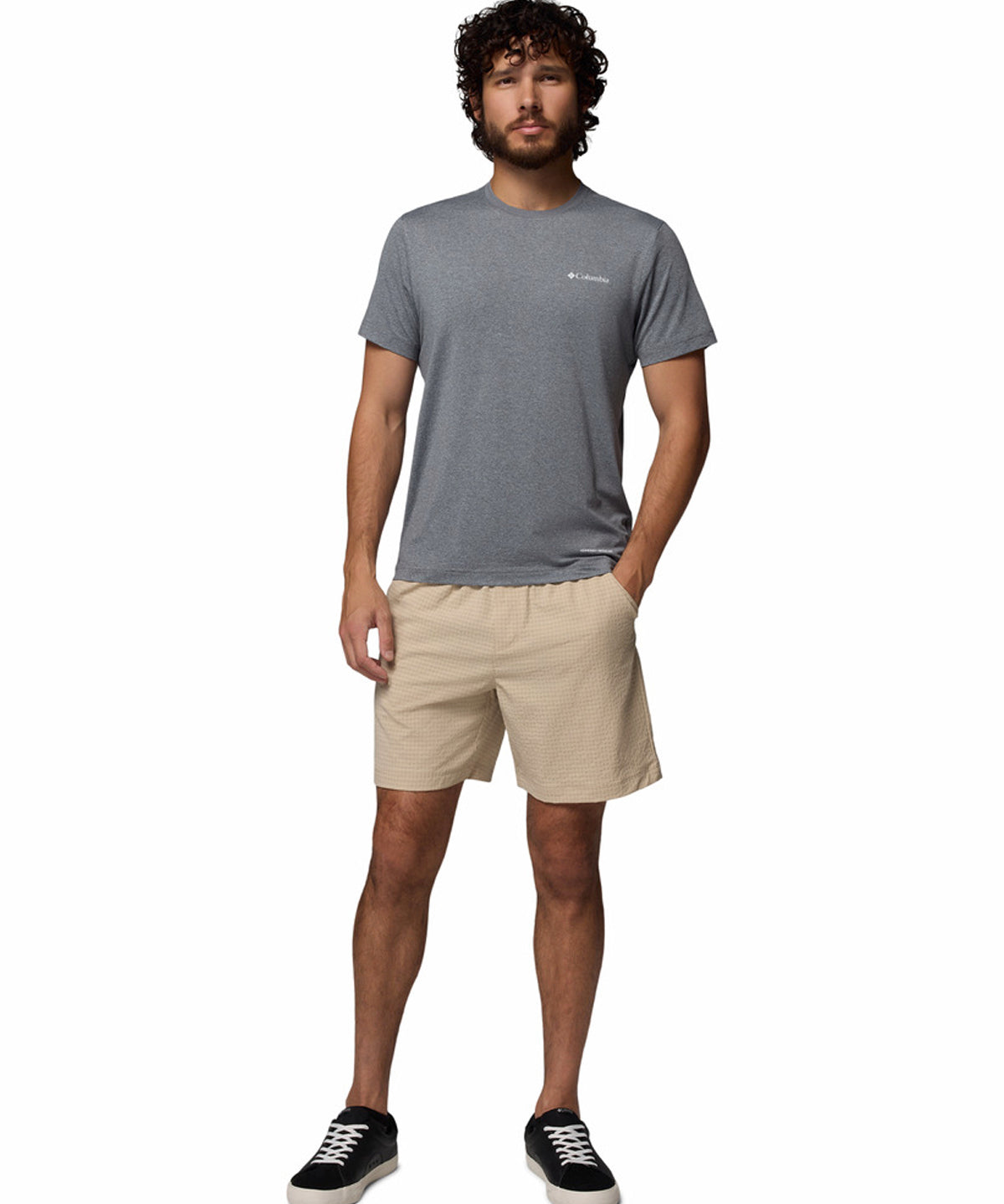 Polo Manga Corta Hombre Parsons Point™ Gris
