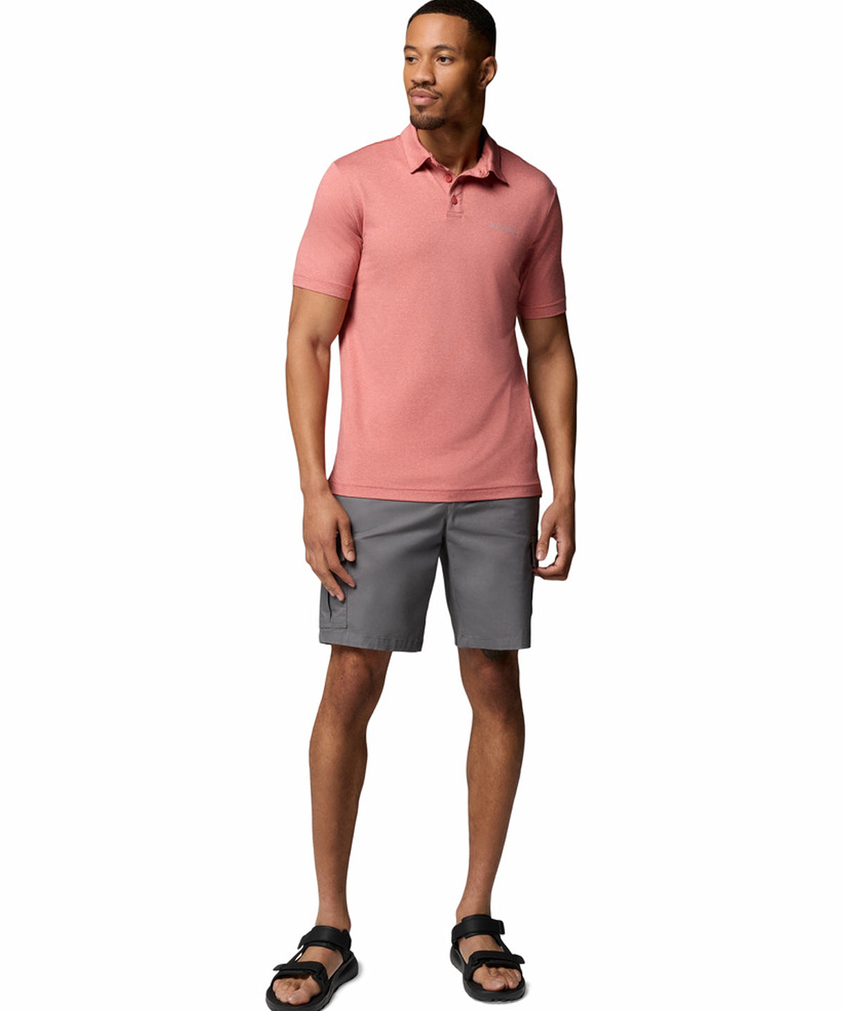 Polo Pique Hombre Parsons Point™ Rojo