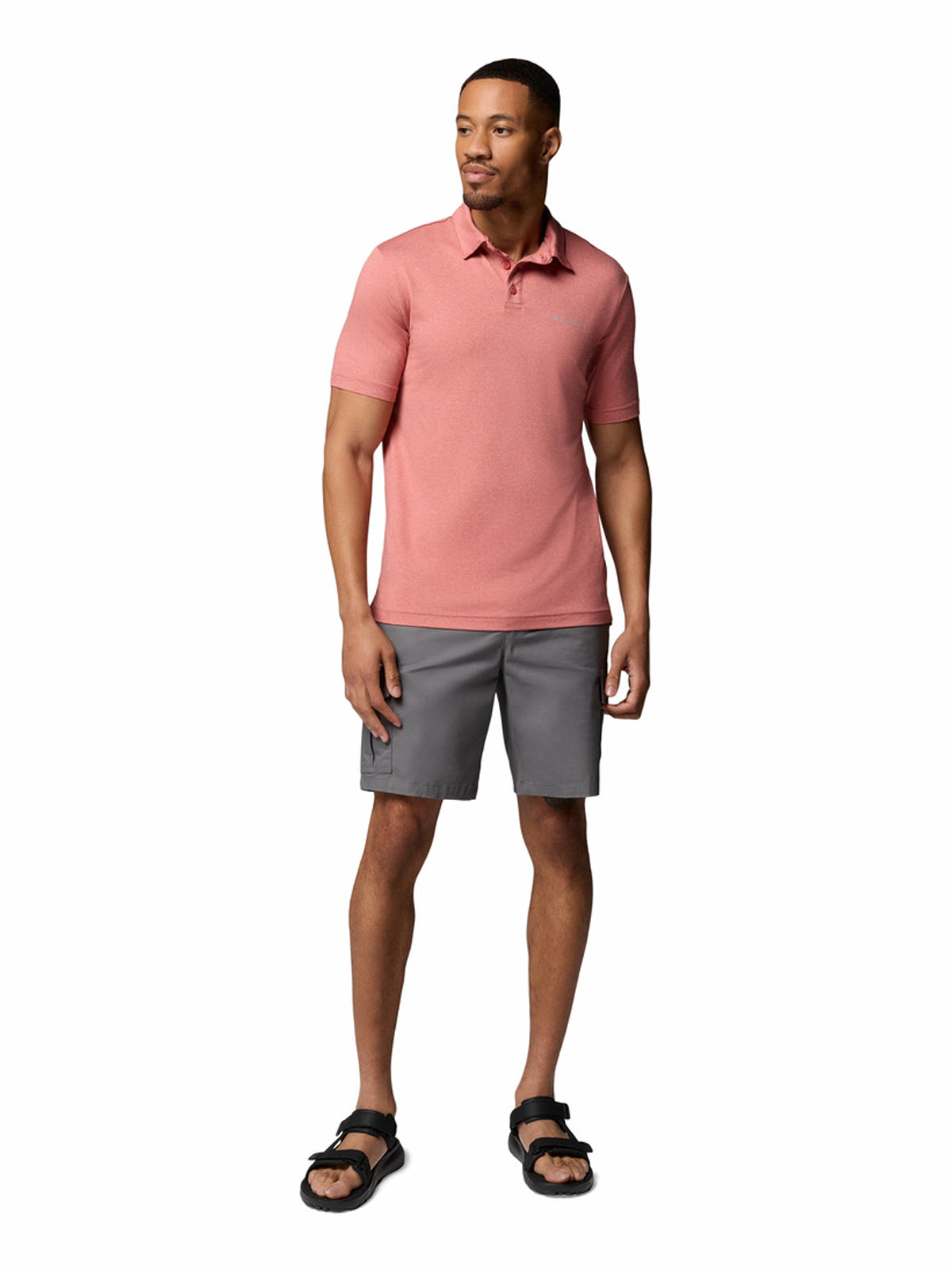 Polo Pique Hombre Parsons Point™ Rojo