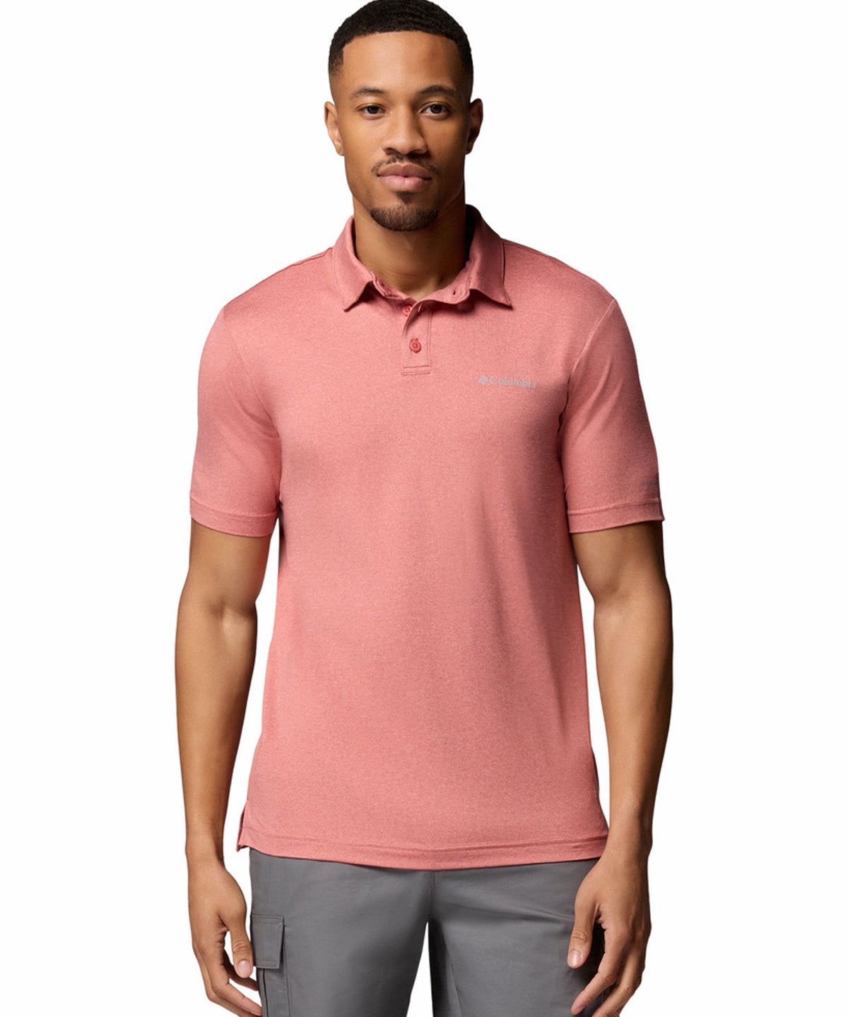 Polo Pique Hombre Parsons Point™ Rojo