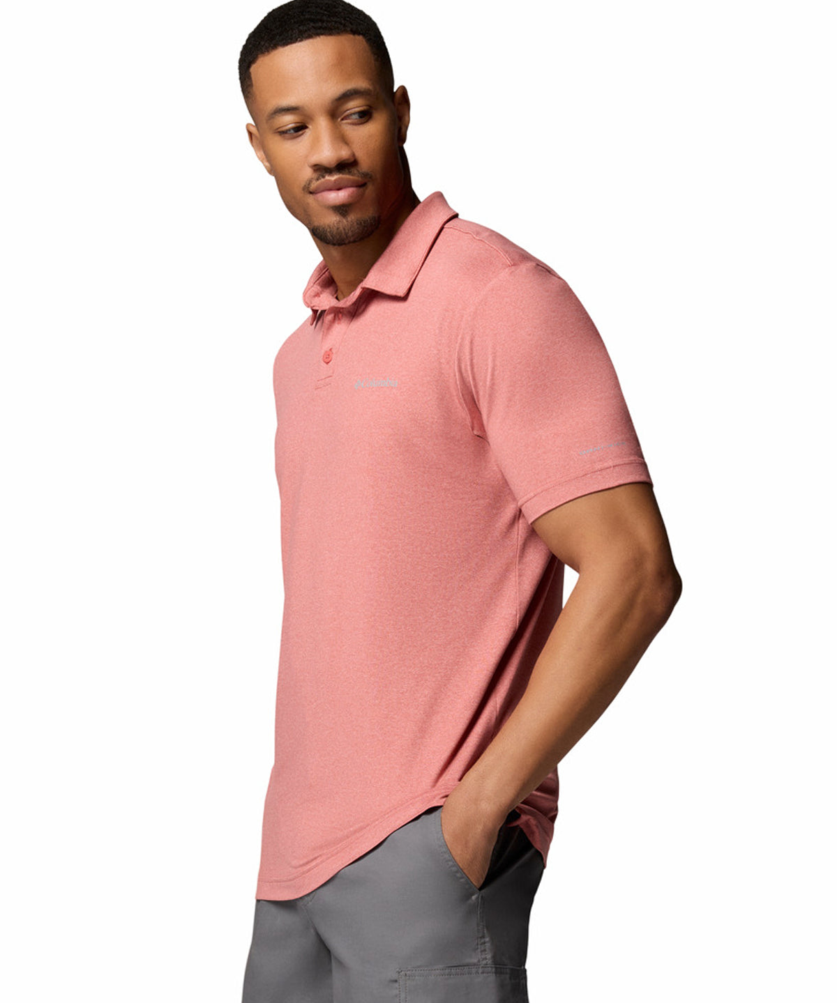 Polo Pique Hombre Parsons Point™ Rojo
