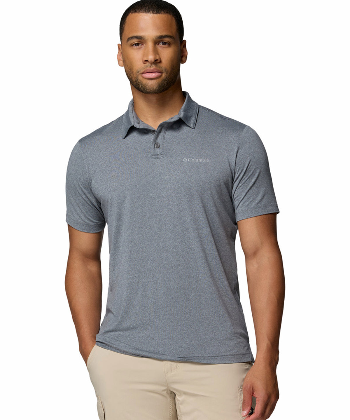 Polo Pique Hombre Parsons Point™ Gris