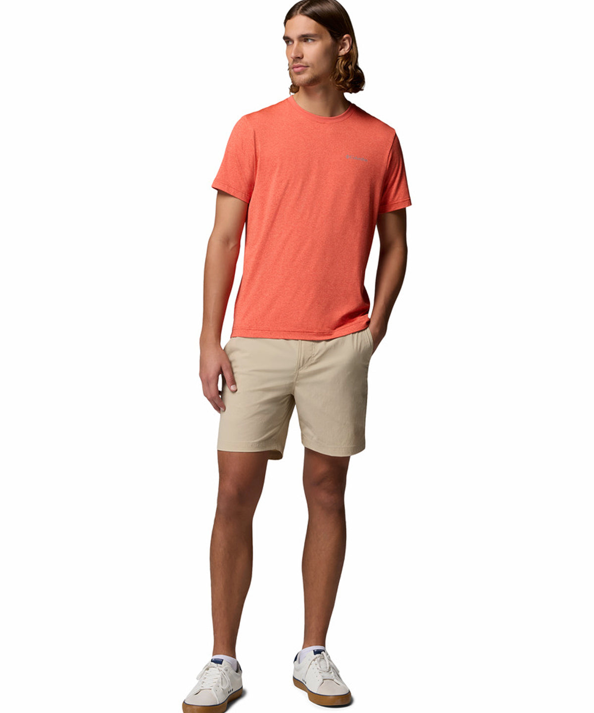 Polo Manga Corta Hombre Parsons Point™ Naranja